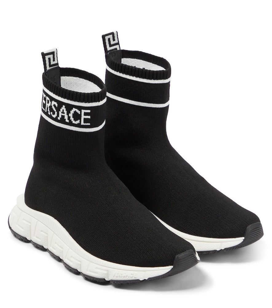 Logo sock sneakers