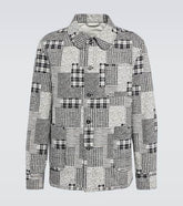 Printed denim jacket