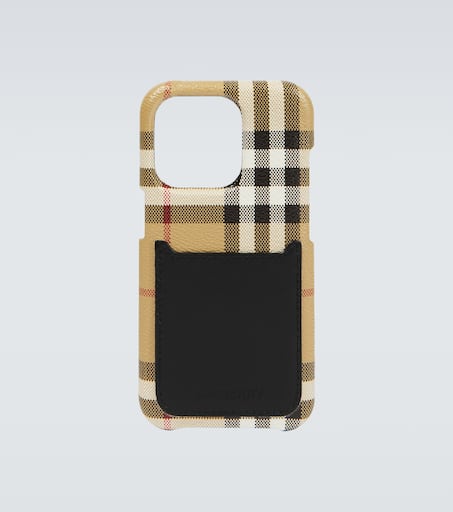 Vintage Check iPhone 14 Pro case