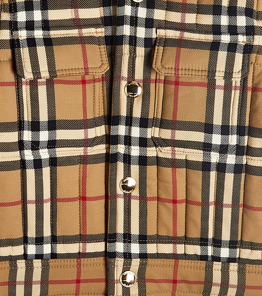 Checked jacket