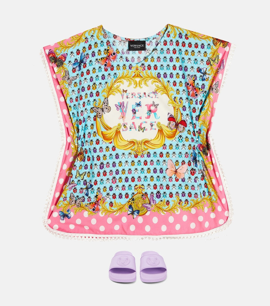 Butterflies Kids cotton cover-up
