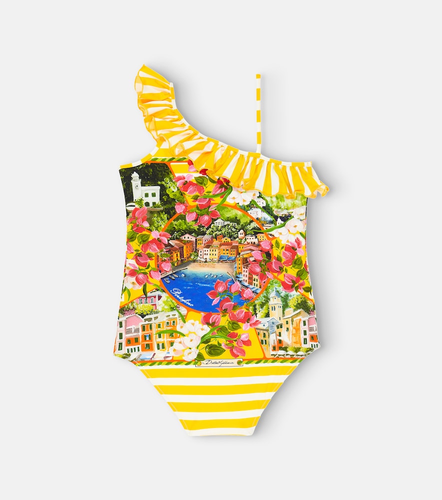 Portofino printed swimsuit