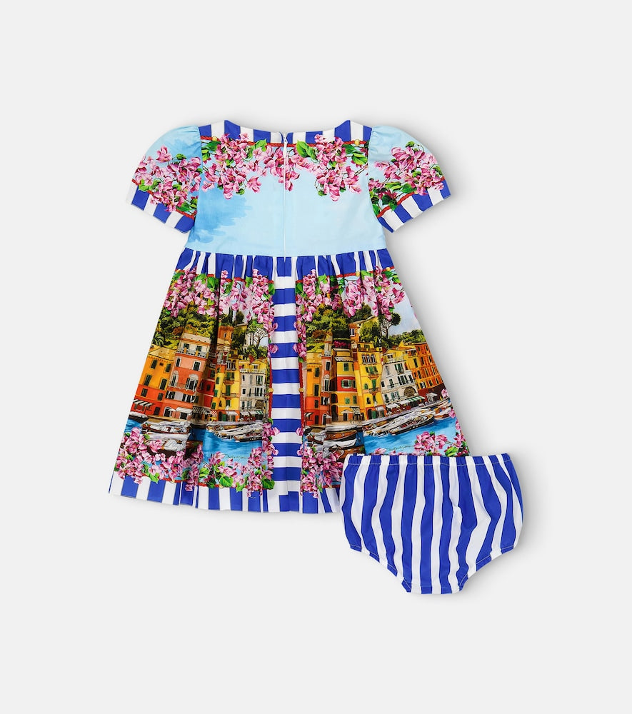 Baby Portofino dress and bloomers set
