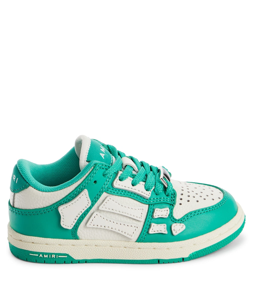 Skel Top leather low-top sneakers