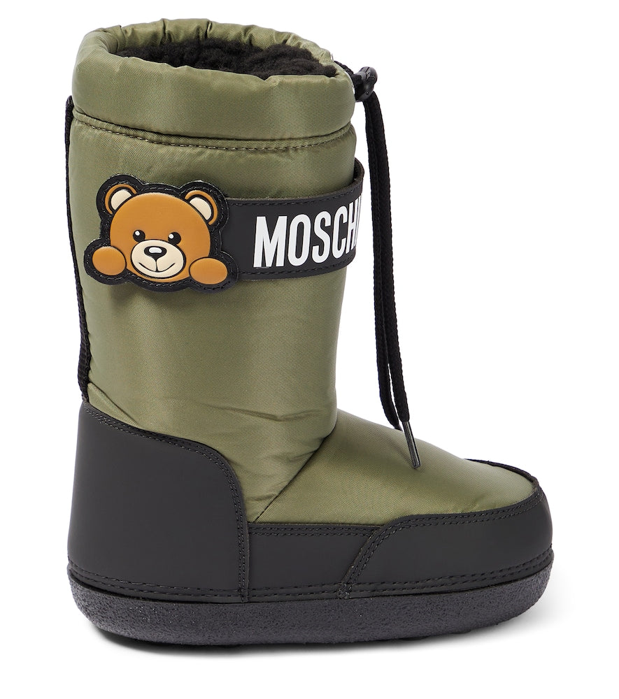 Logo snow boots