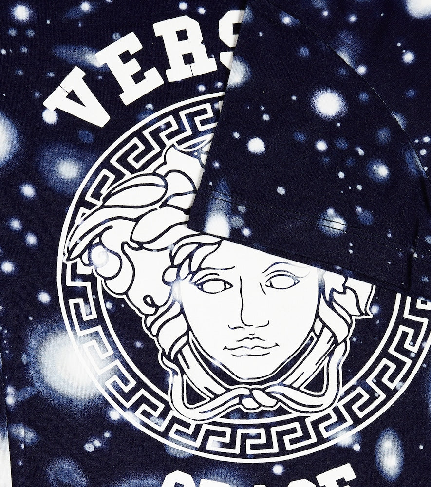 Medusa tie-detail T-shirt