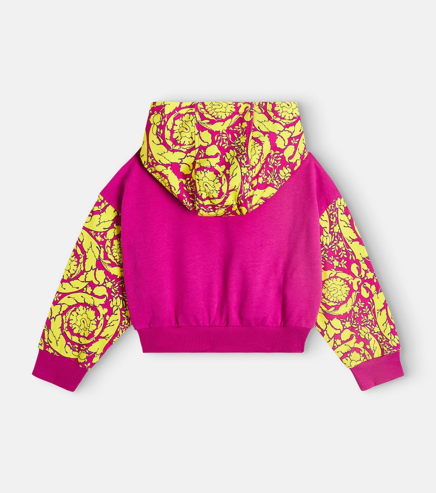 Logo cotton hoodie