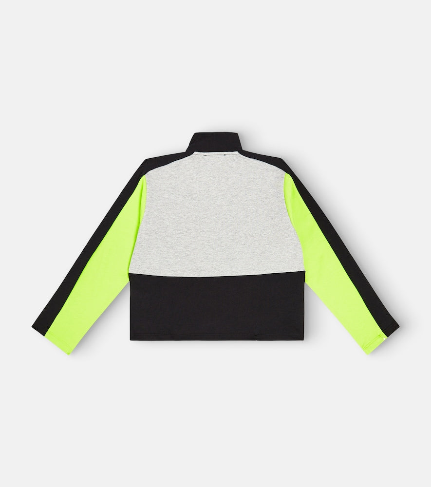 Logo cotton jersey sweatshirt