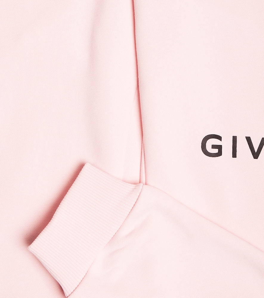 Logo cotton-blend jersey sweatpants