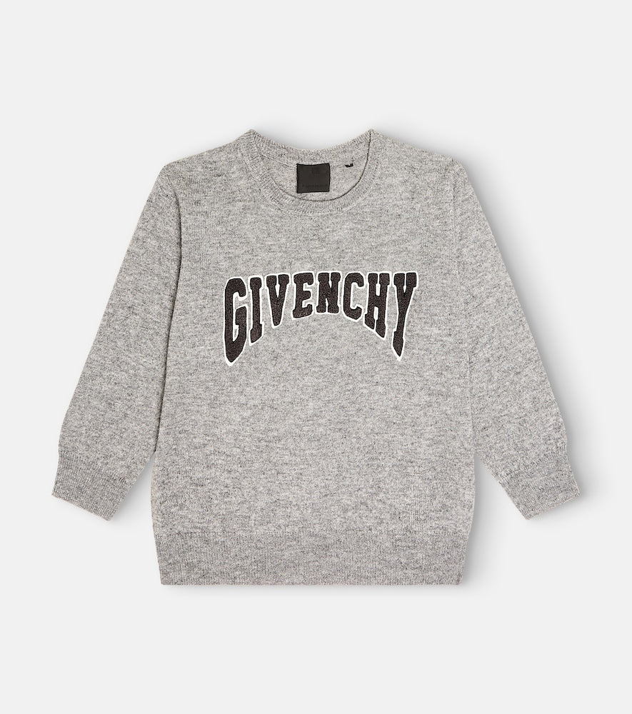 Logo wool and cashmere sweater