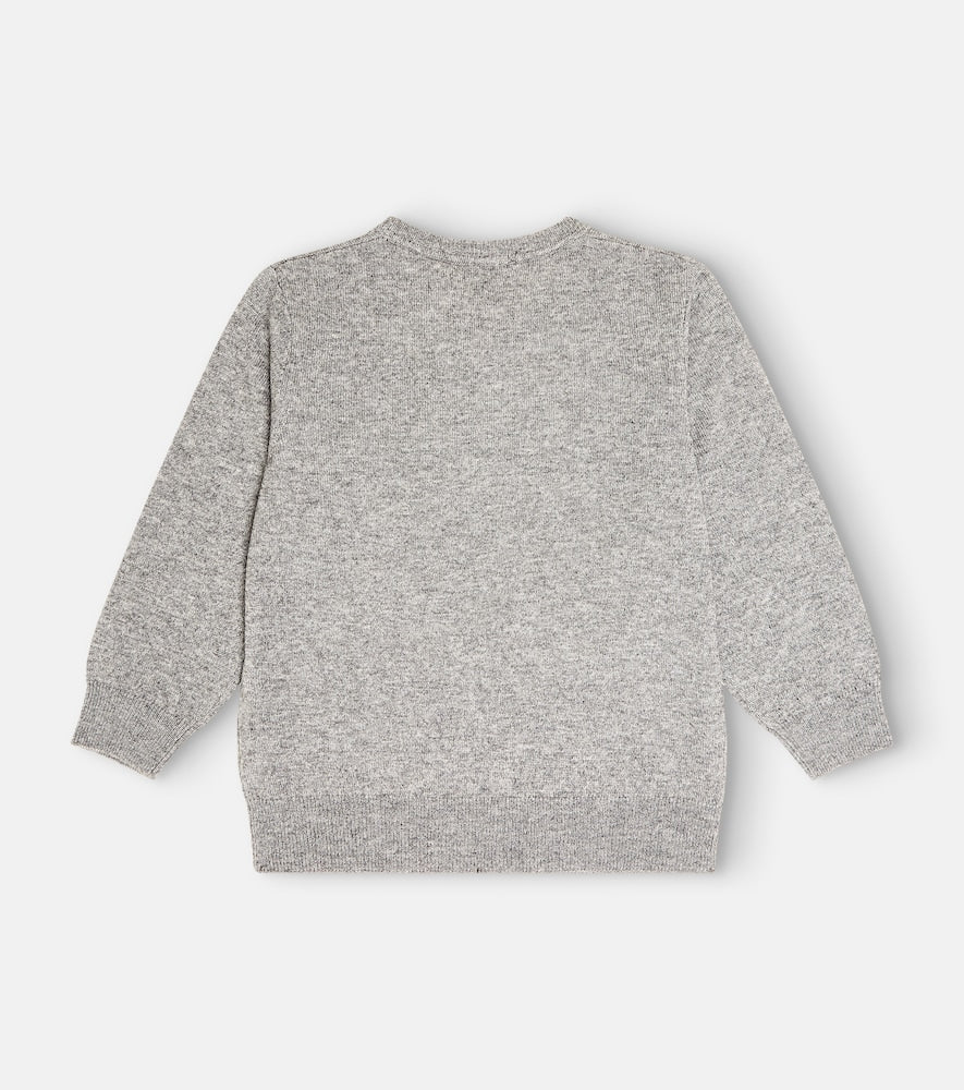 Logo wool and cashmere sweater