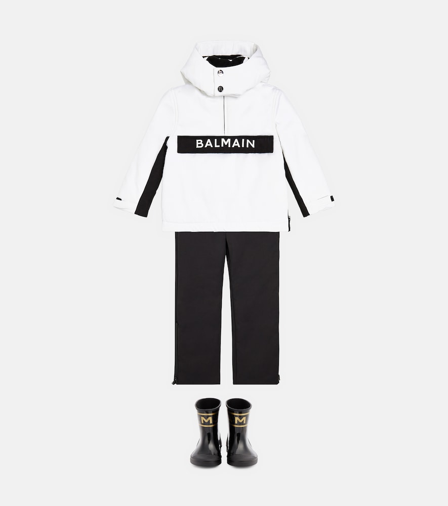 Logo ski jacket