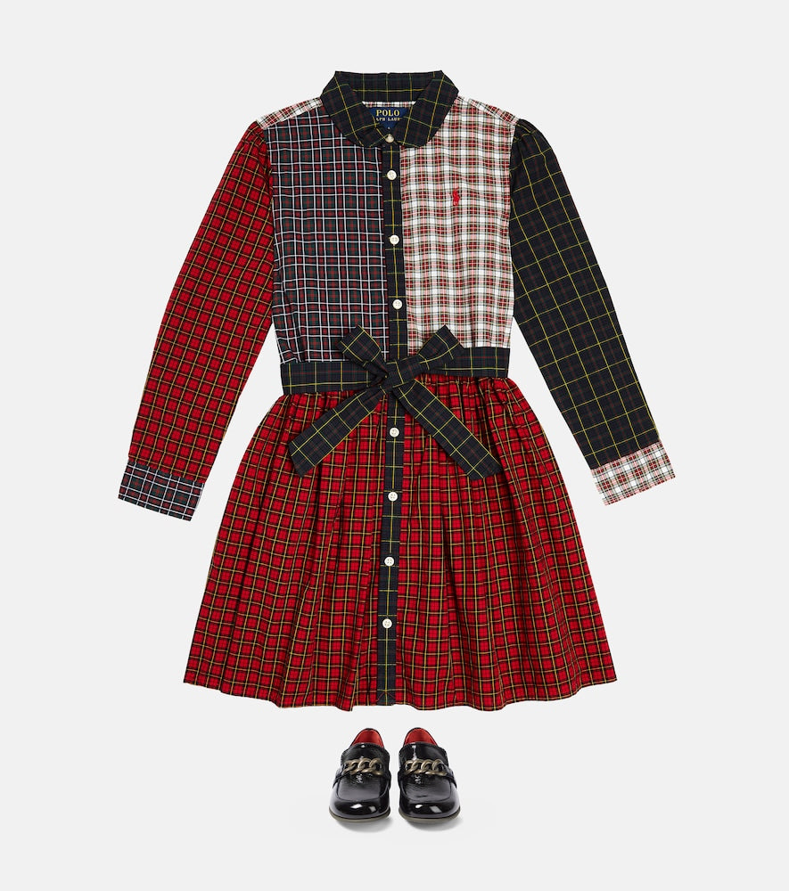 Junia checked cotton dress