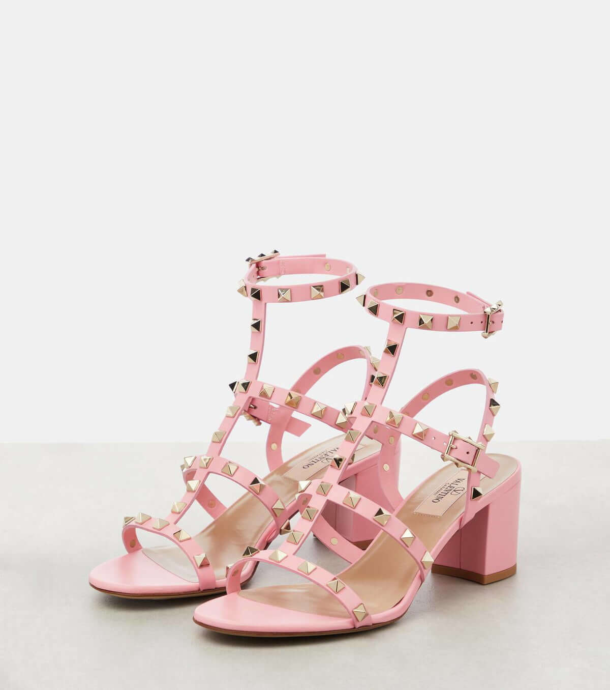 Valentino Garavani Rockstud 60 leather sandals