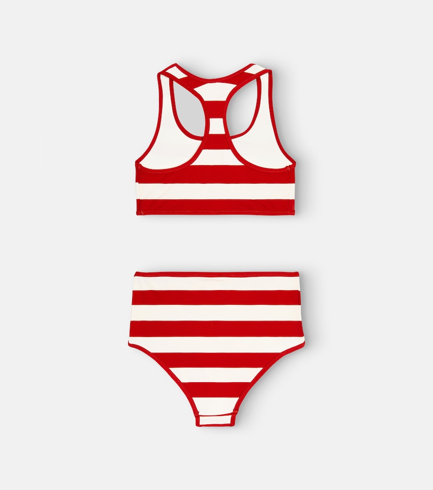 Alight striped bikini