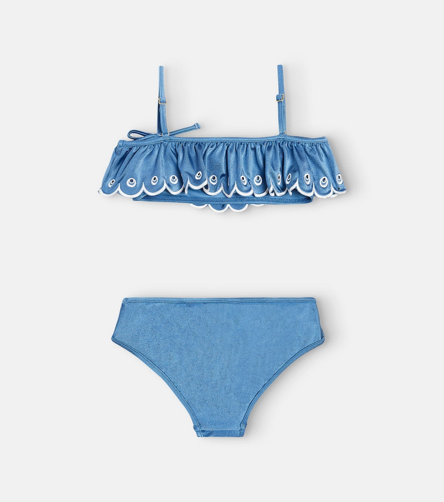 Junie embroidered bikini