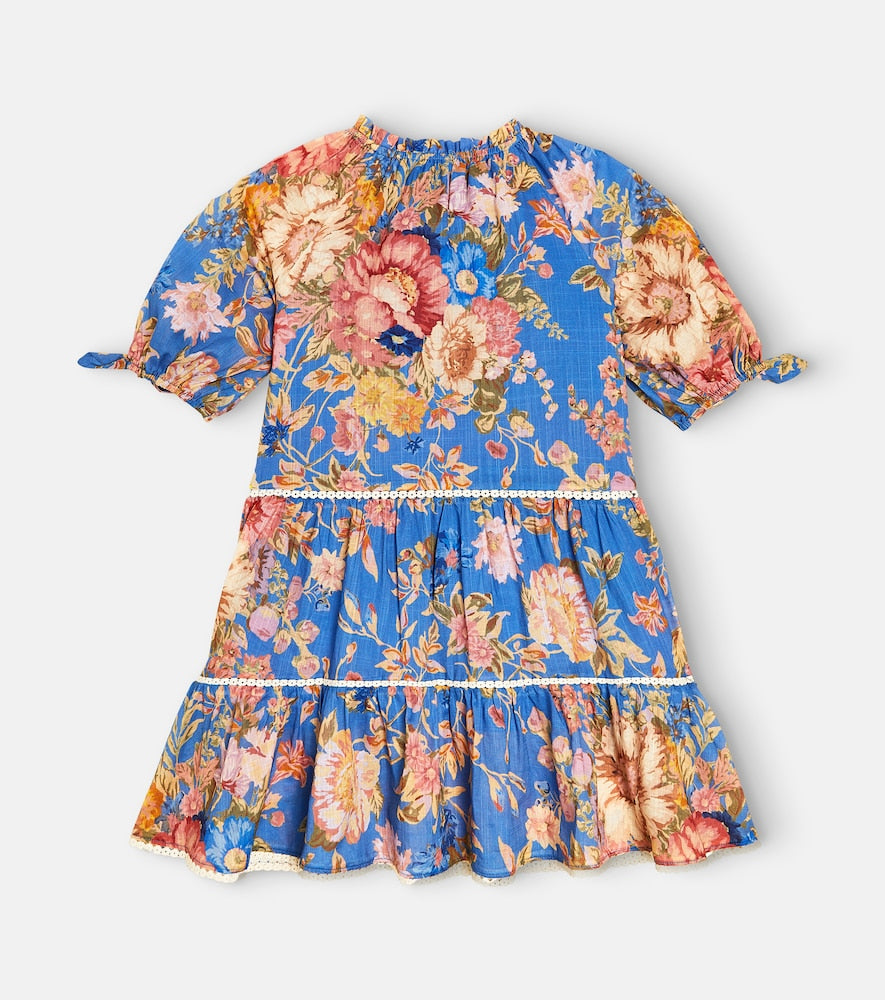 August floral cotton dress