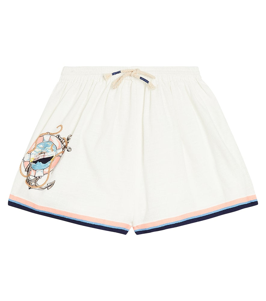 Alight printed cotton shorts