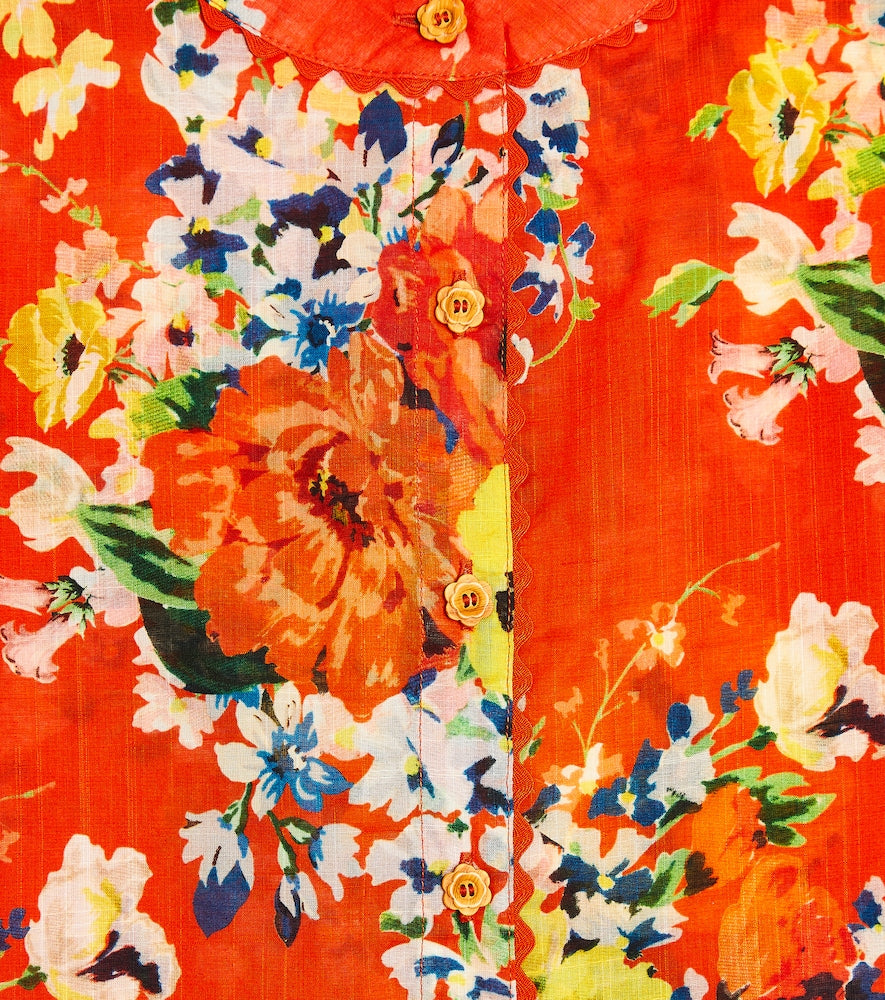 Alight floral cotton top