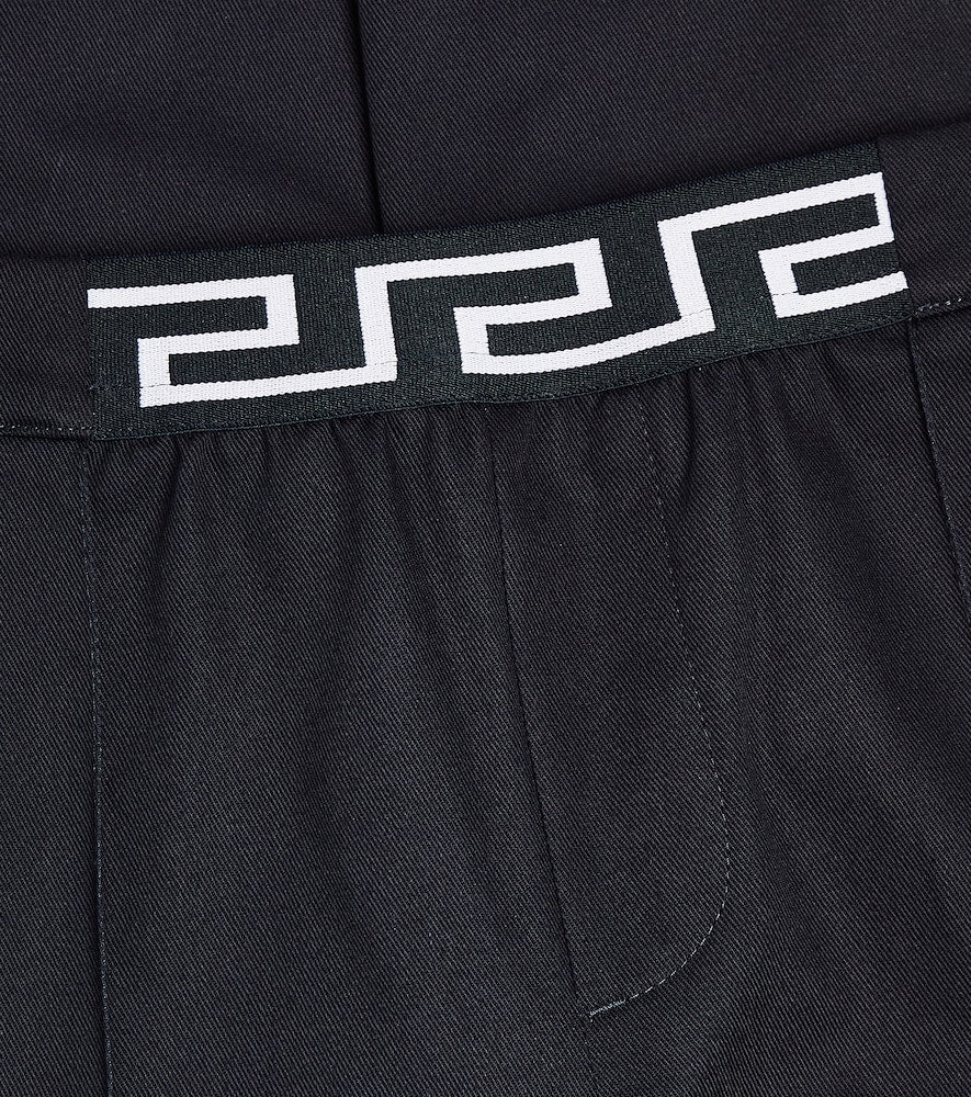 Greca cotton pants