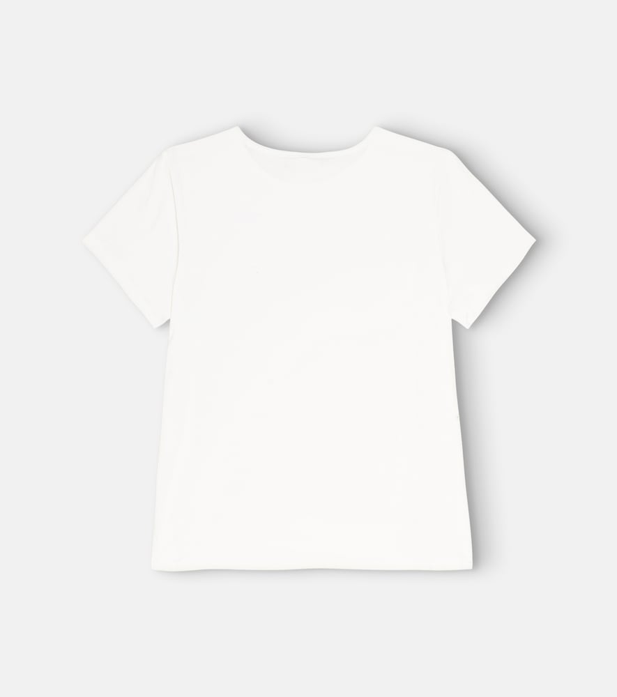 Logo cotton-blend jersey T-shirt