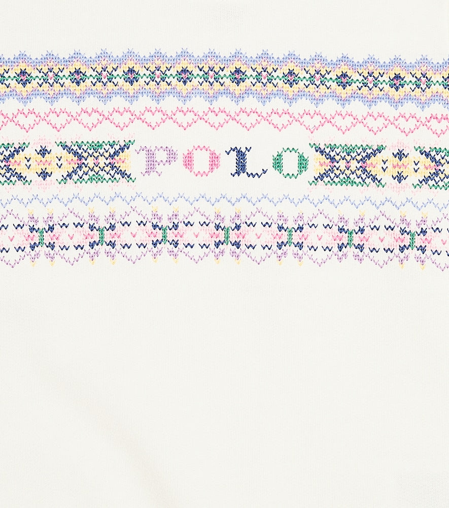 Cotton-blend jersey sweatshirt