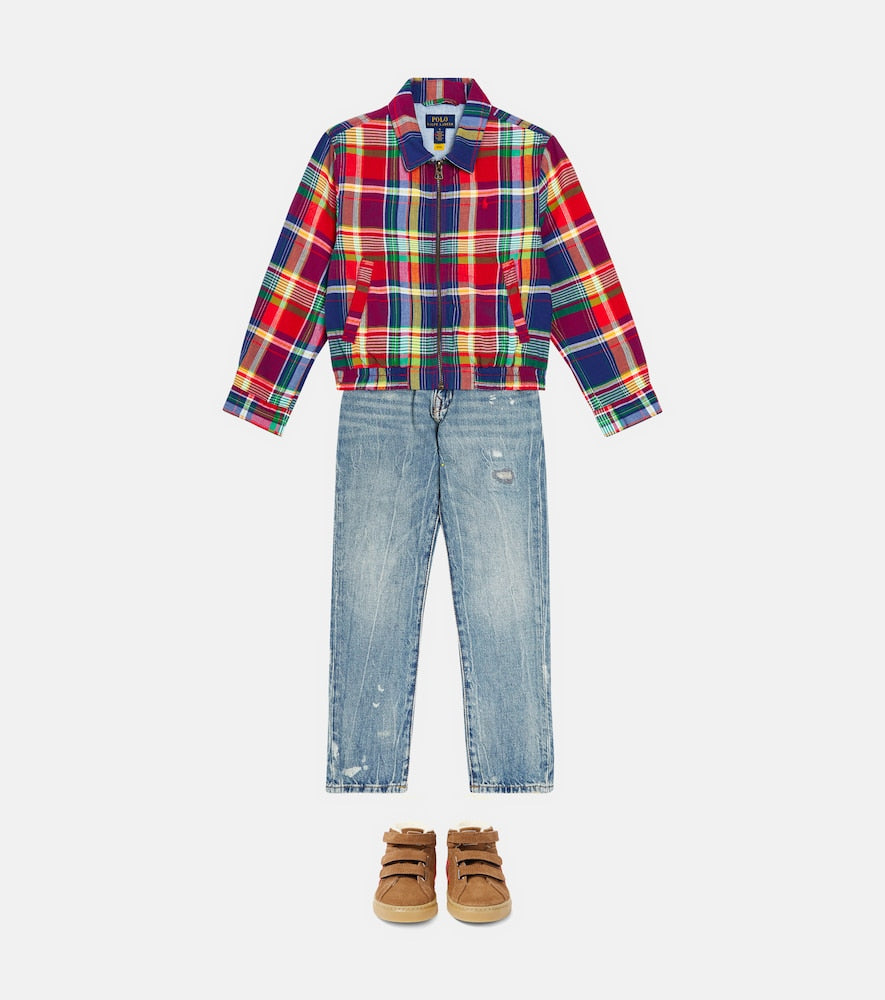 Plaid cotton jacket