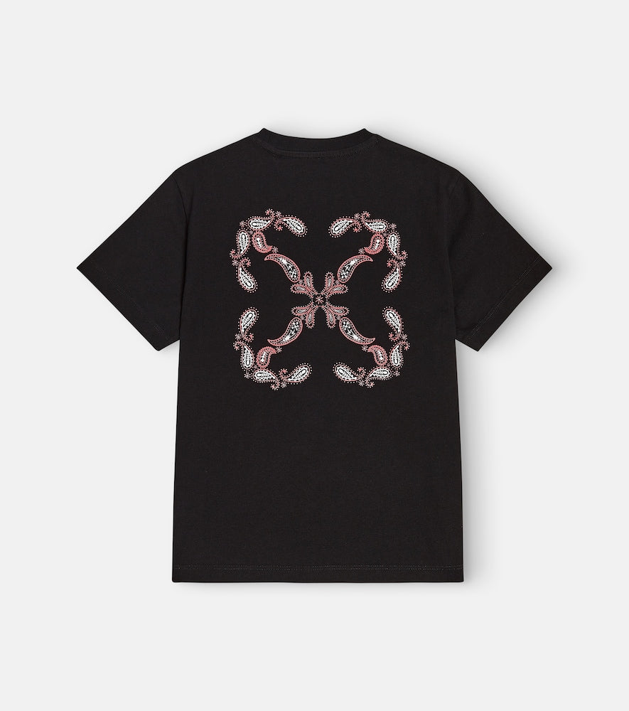 Arrows Bandana cotton jersey T-shirt