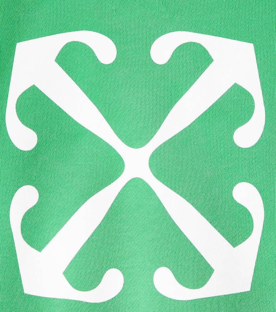 Logo printed cotton sweatshirt