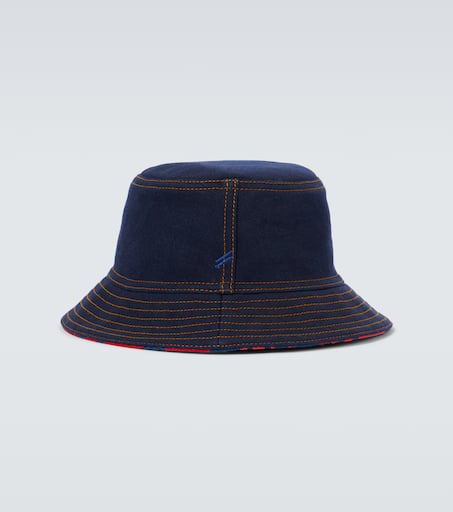Denim bucket hat