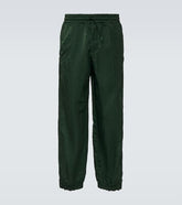 Technical wide-leg pants