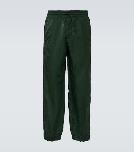 Technical wide-leg pants