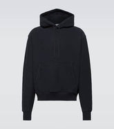 Cotton jersey hoodie