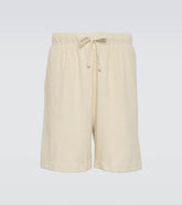 Logo cotton shorts
