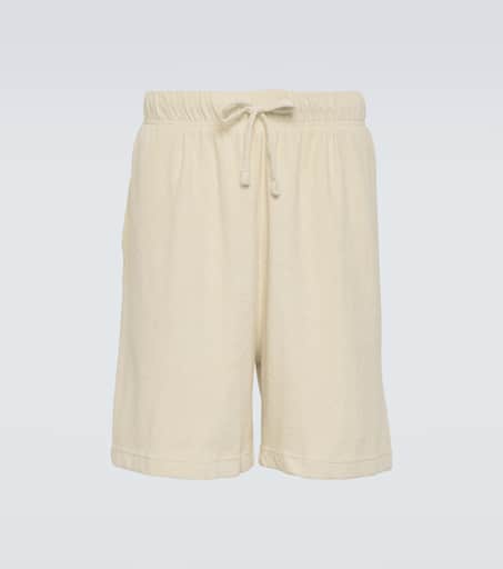 Logo cotton shorts