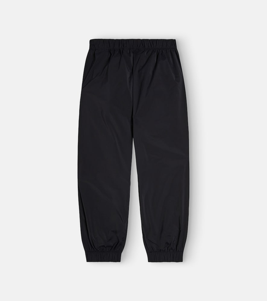 Logo cotton jersey sweatpants
