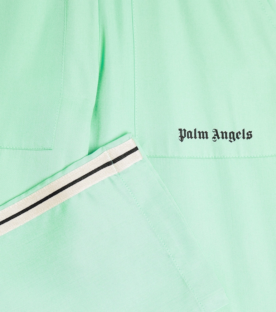Logo striped sweatpants