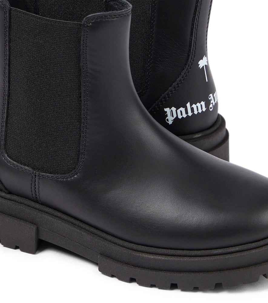 Leather Chelsea boots