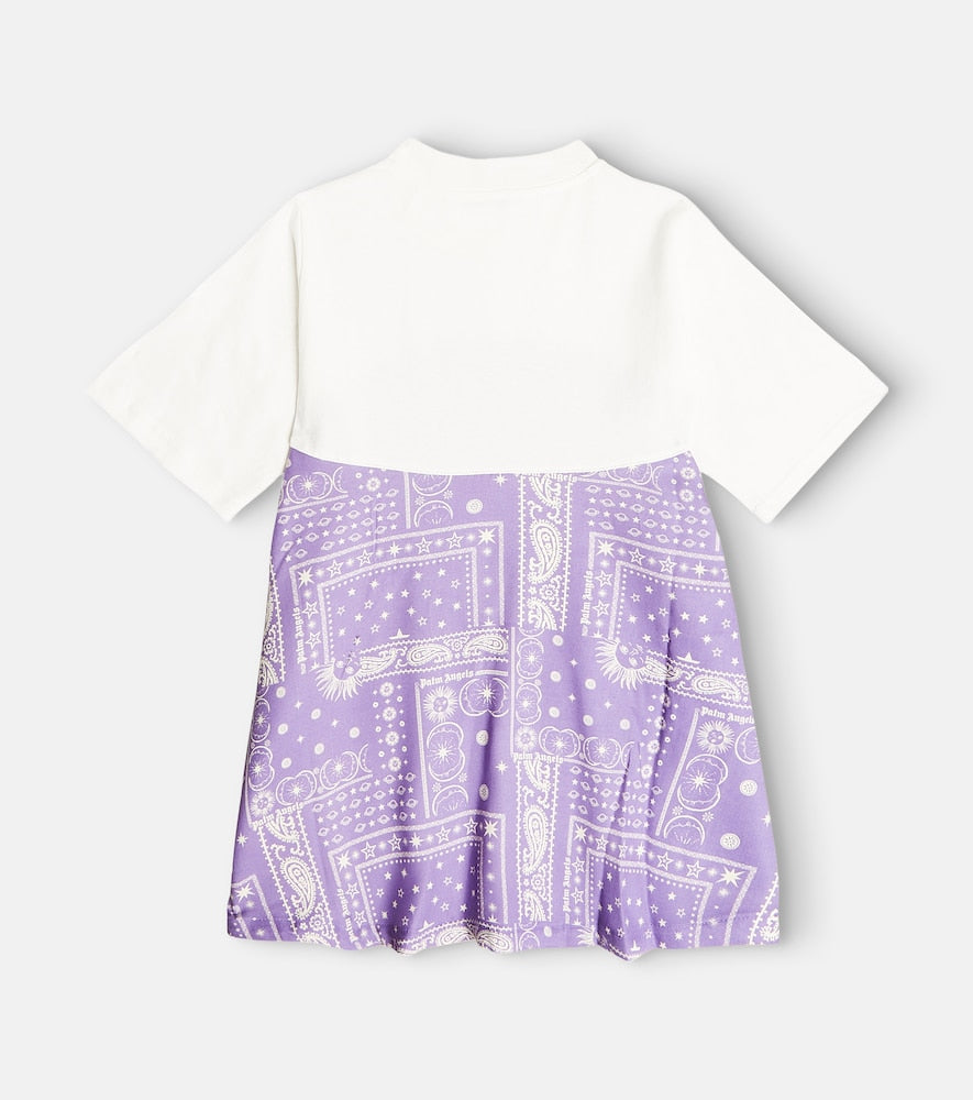 Astro Paisley cotton dress