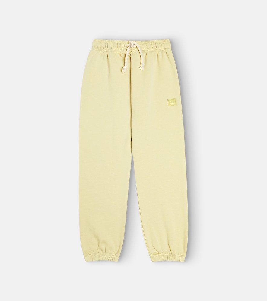 Face cotton sweatpants