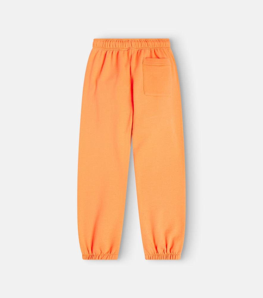 Face Logo cotton jersey sweatpants