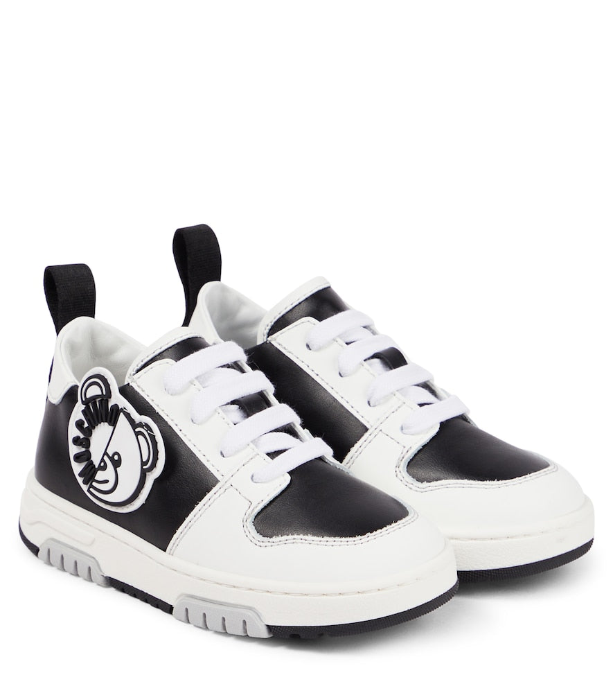 Leather sneakers