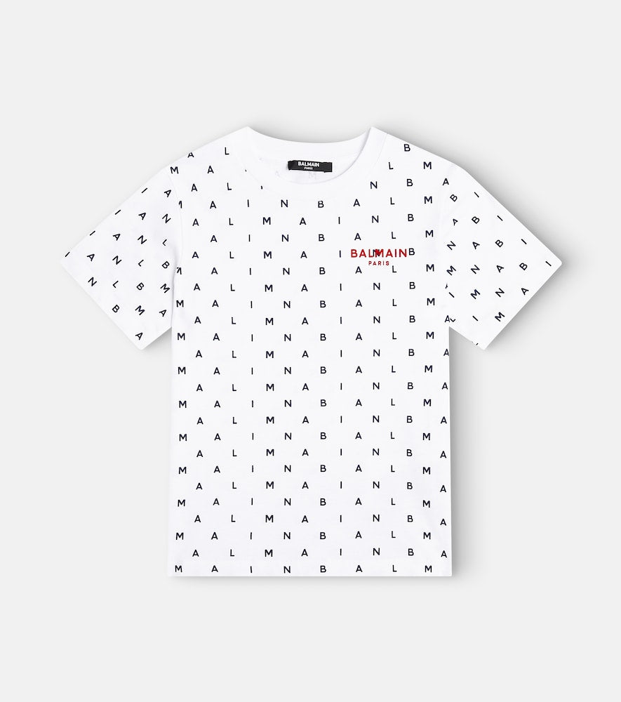 Printed cotton jersey T-shirt