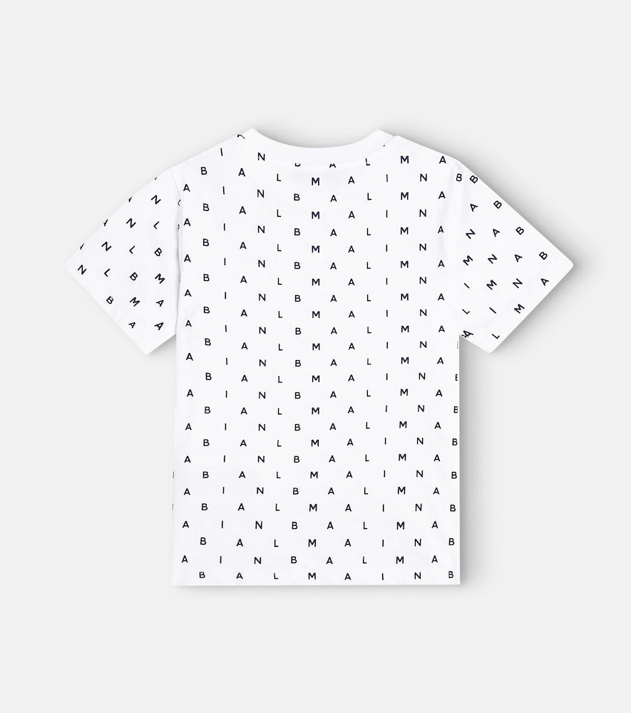 Printed cotton jersey T-shirt