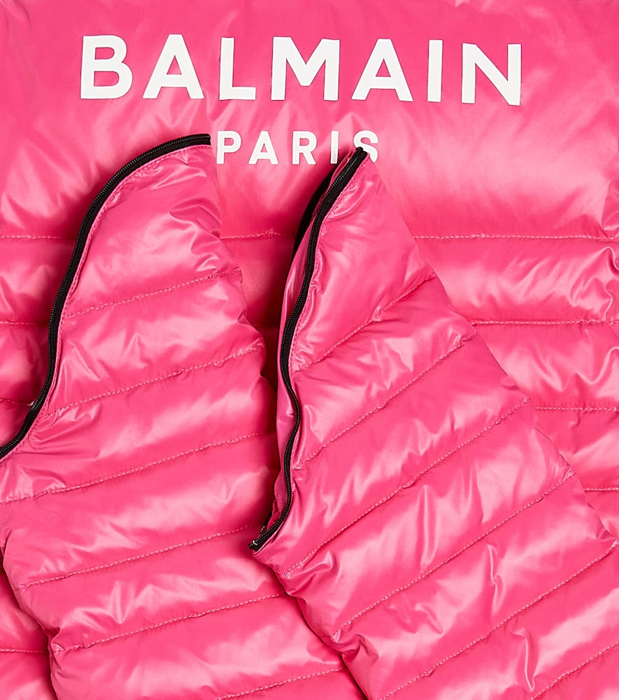 Logo down jacket