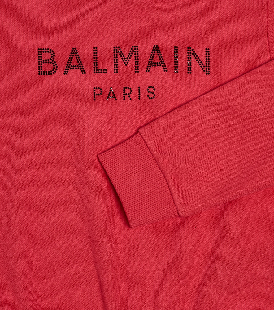Logo cotton jersey sweatshirt