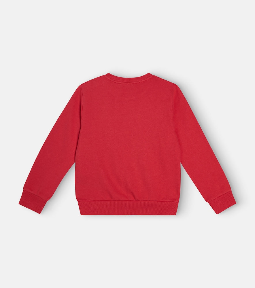 Logo cotton jersey sweatshirt