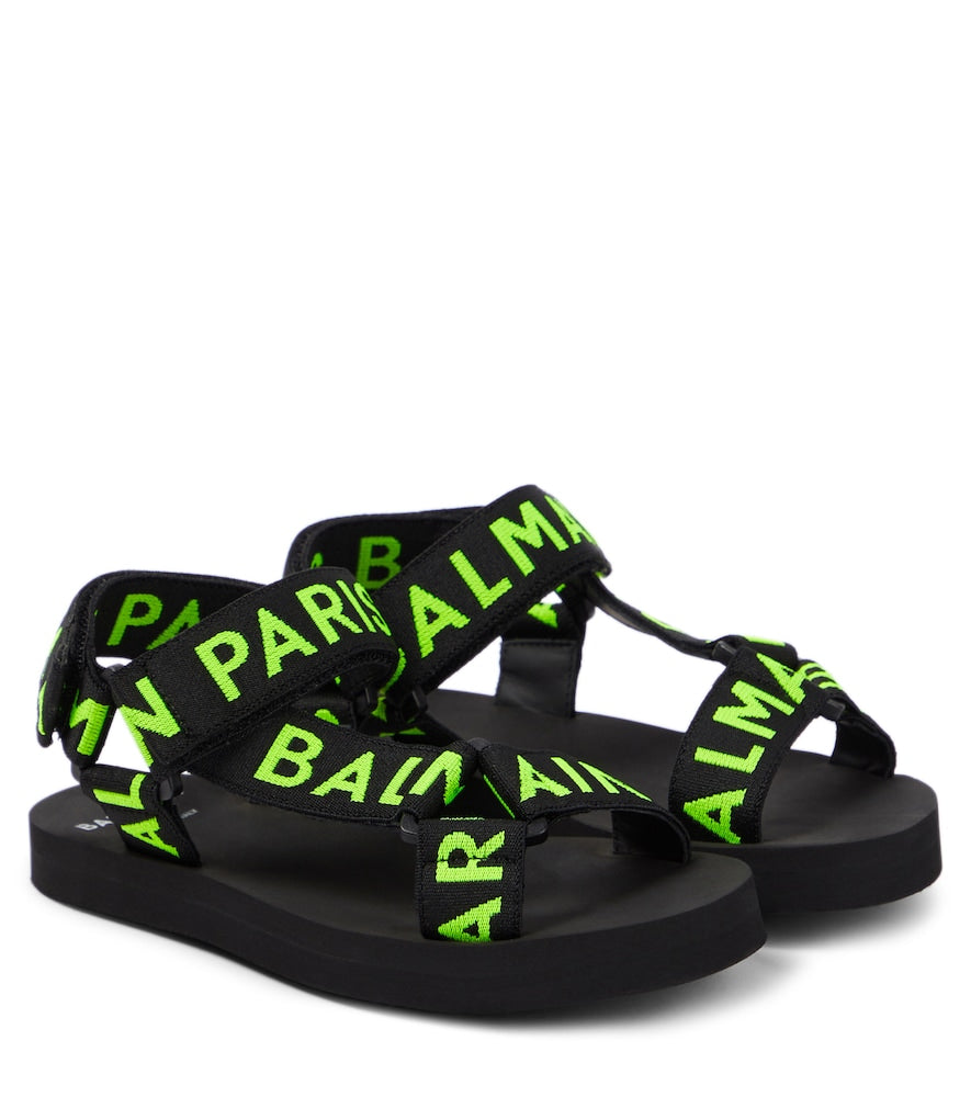 Logo sandals
