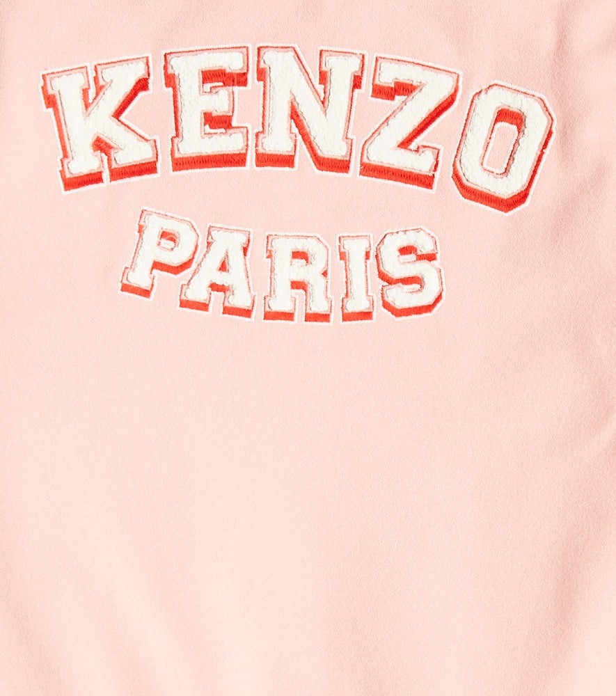Appliqué embroidered varsity jacket