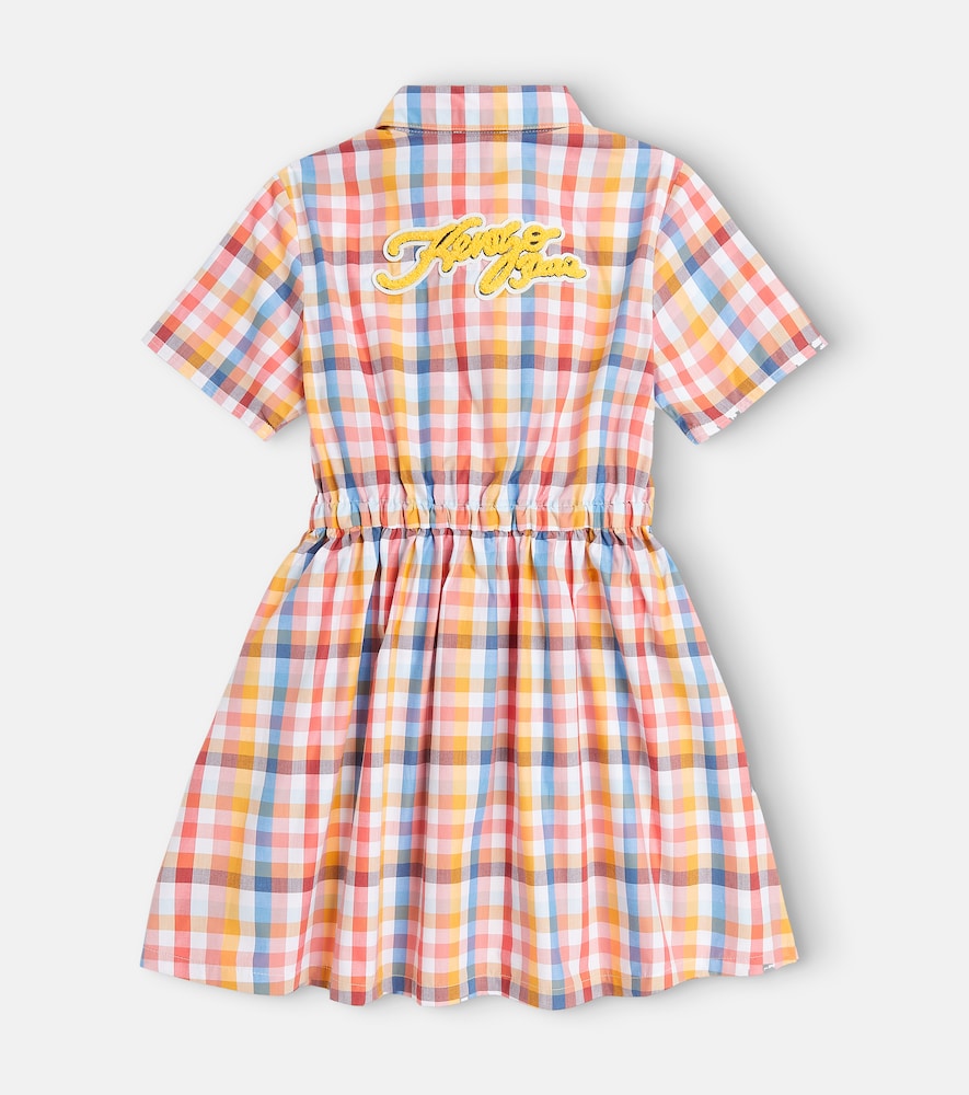 Campus checked cotton dress